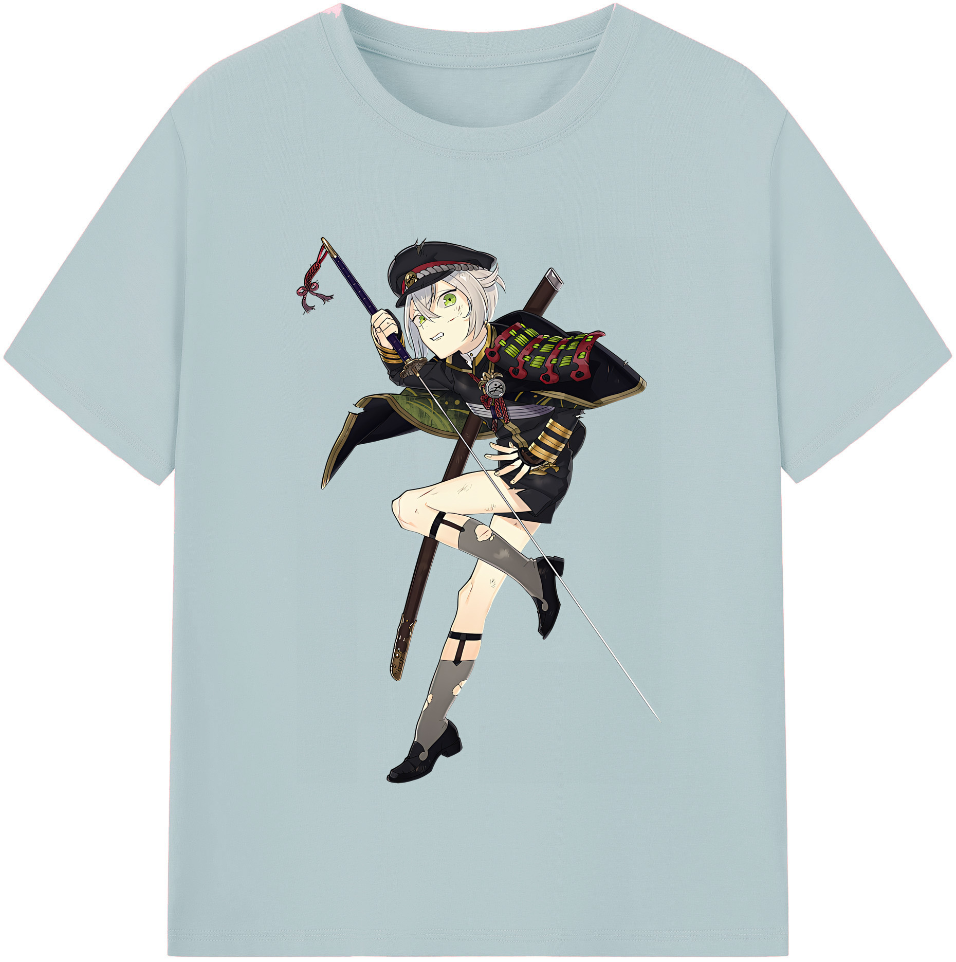 （画像用） 刀剣乱舞 Touken Ranbu 綿100％半袖Tシャツ（フロントプリント）